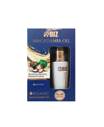 خرید روغن ماکادمیا خالص BIZ BIZ - فروشگاه زیبایی با بیتا
